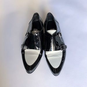 Jimmy Choo ‘Creeper Style’ Oxford heeled flats